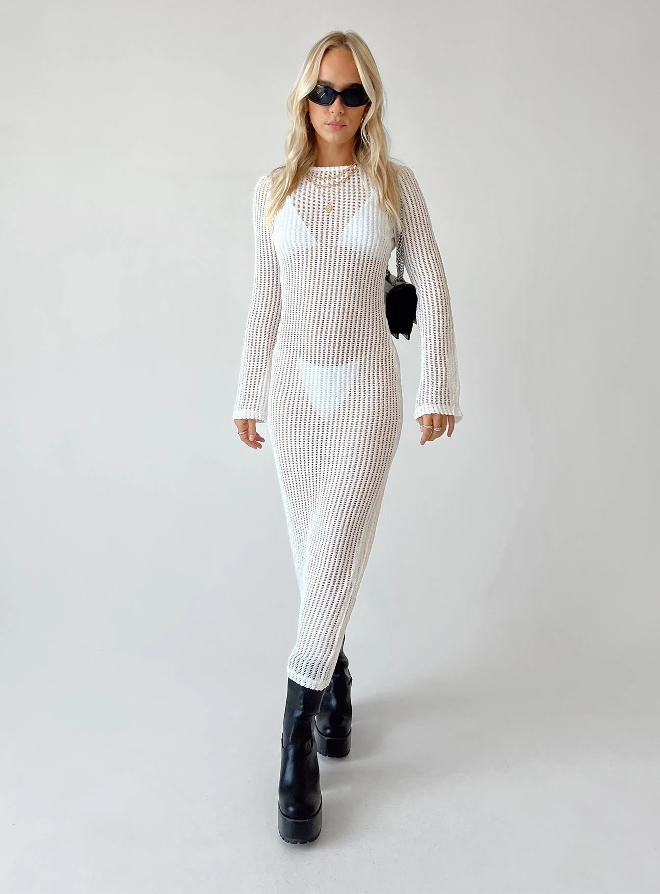 Princess Polly Bria Maxi Dress White 1 Princess Polly Bria Maxi Dress White