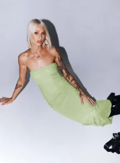 Princess Polly Sakina Maxi Dress Green