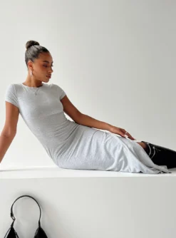 Princess Polly Lex Maxi Dress Grey