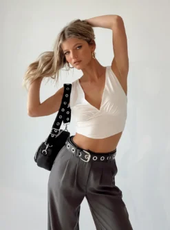 Princess Polly Merrick Top White