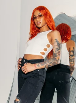 Princess Polly Aster Top White