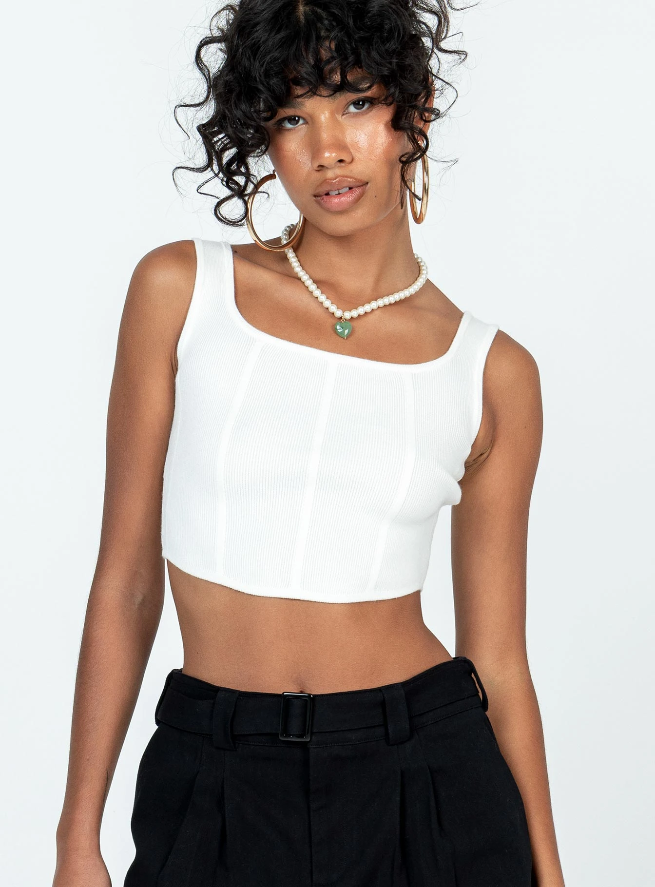 Princess Polly Josette Top White 2 Princess Polly Josette Top White - Image 2