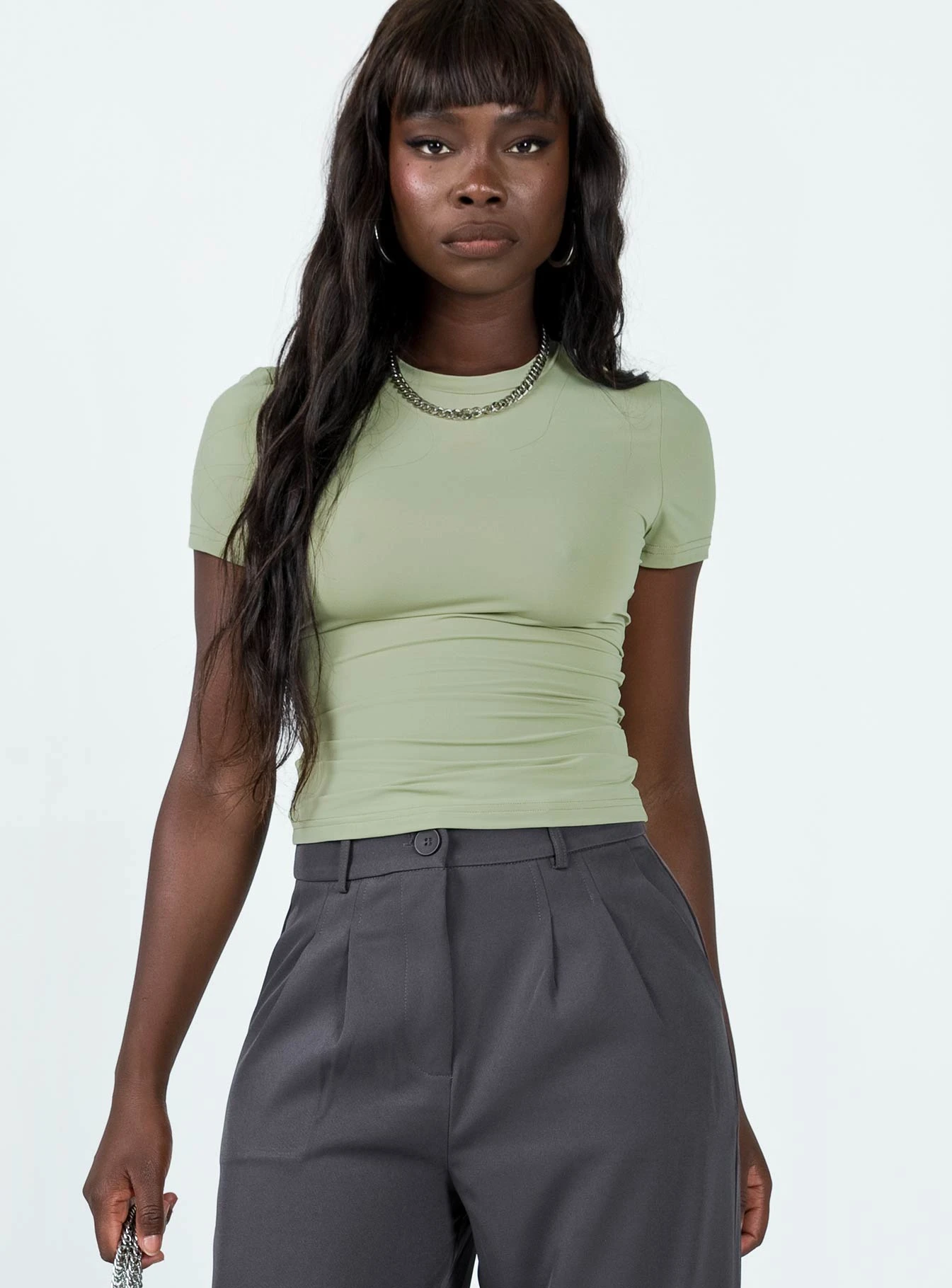 Lowell Top Green 2 Lowell Top Green - Image 2