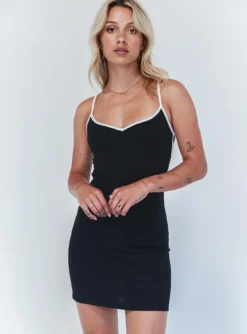 Princess Polly Arabellae Mini Dress Black 9 Princess Polly Arabellae Mini Dress Black -Femme Flair 1 modelinfo michaela us2 694ca05b b811 4d20 ba14 920fb5b0db0d