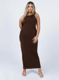Princess Polly Ella Maxi Dress Brown -Femme Flair 1 3f3372d5 9255 47e6 9ac0 15a5ac580082