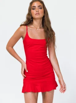Princess Polly Kiribati Mini Dress Red 14 Princess Polly Kiribati Mini Dress Red -Femme Flair 1 6e8d9175 b375 4b7c ac0c 2bf2ae58385e