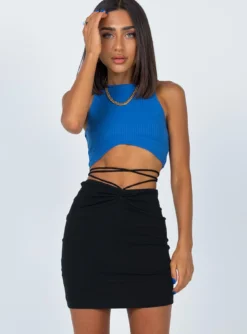 Princess Polly Dom Mini Skirt Black -Femme Flair 1 9f7fd4dc 3f57 4cbe b192 5af3b322f362