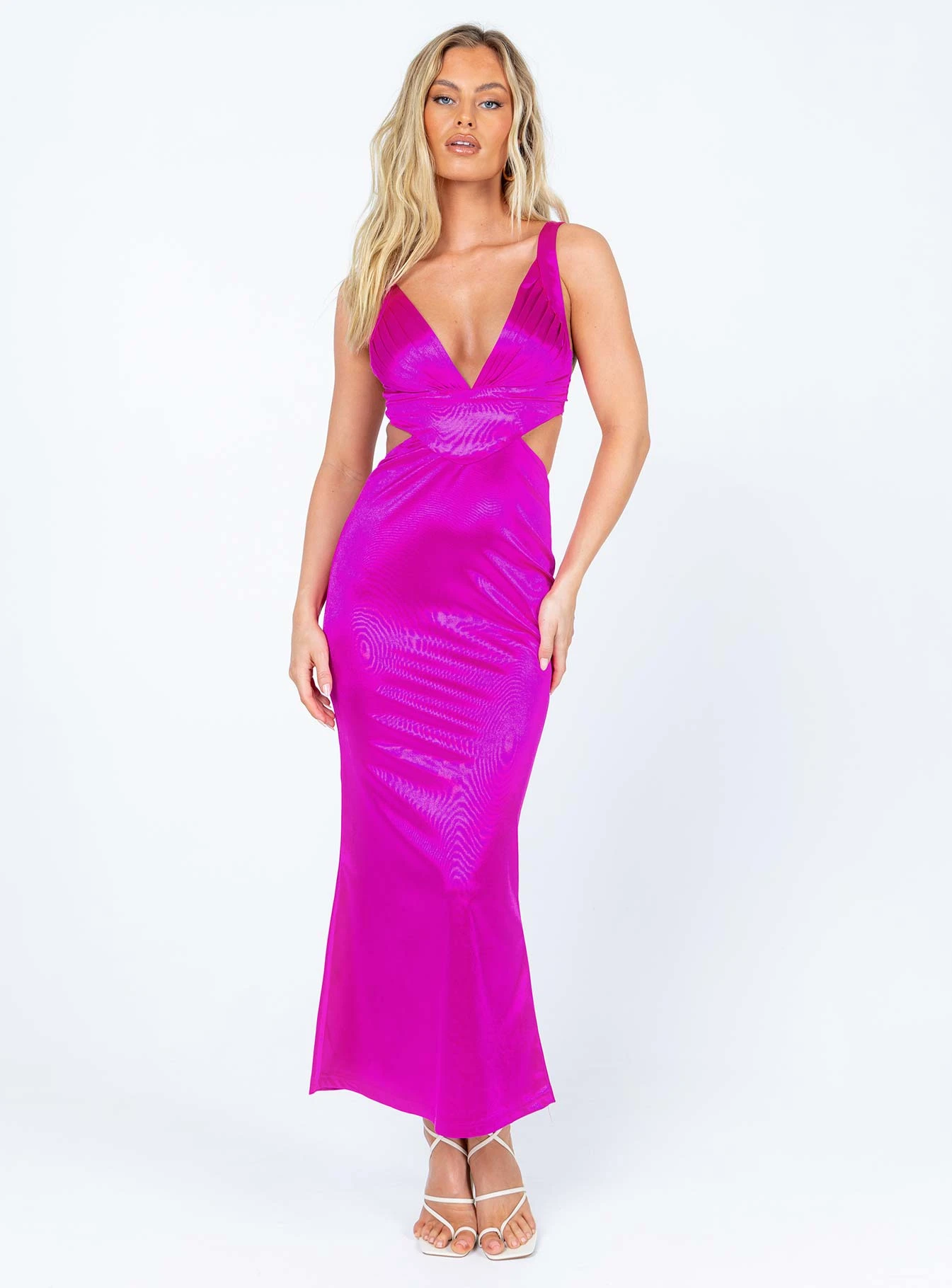 Princess Polly Emmett Maxi Dress Pink 2 Princess Polly Emmett Maxi Dress Pink - Image 2