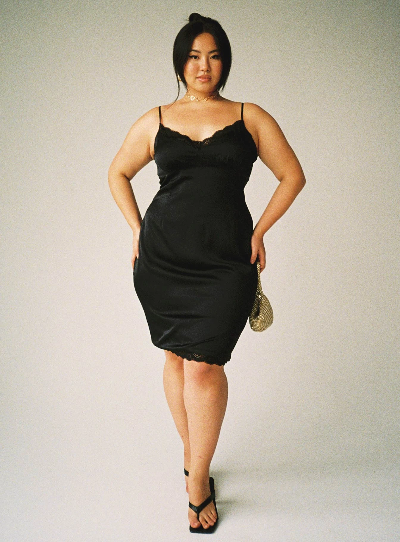 Maple Mae Mini Dress Black Curve 2 Maple Mae Mini Dress Black Curve - Image 2