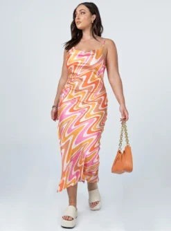 Princess Polly Zamora Maxi Dress Orange / Pink -Femme Flair 2 0c148e7b f6ac 4be6 b146 c0f429c49590