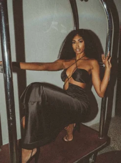 Jagger & Stone Ruby Maxi Dress Black -Femme Flair 2 17734a00 7418 40a9 9dc4 6b680a85ffe5