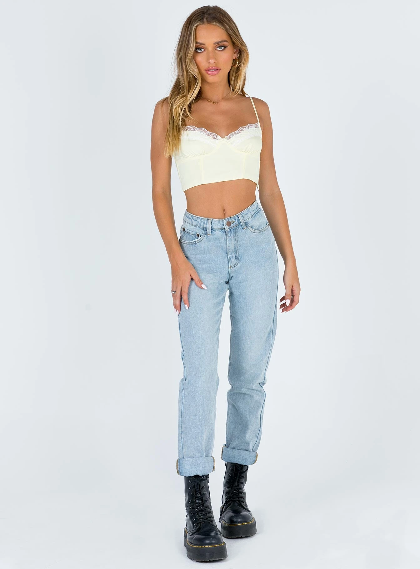 Princess Polly Old School Love Crop Top 4 Princess Polly Old School Love Crop Top - Image 4