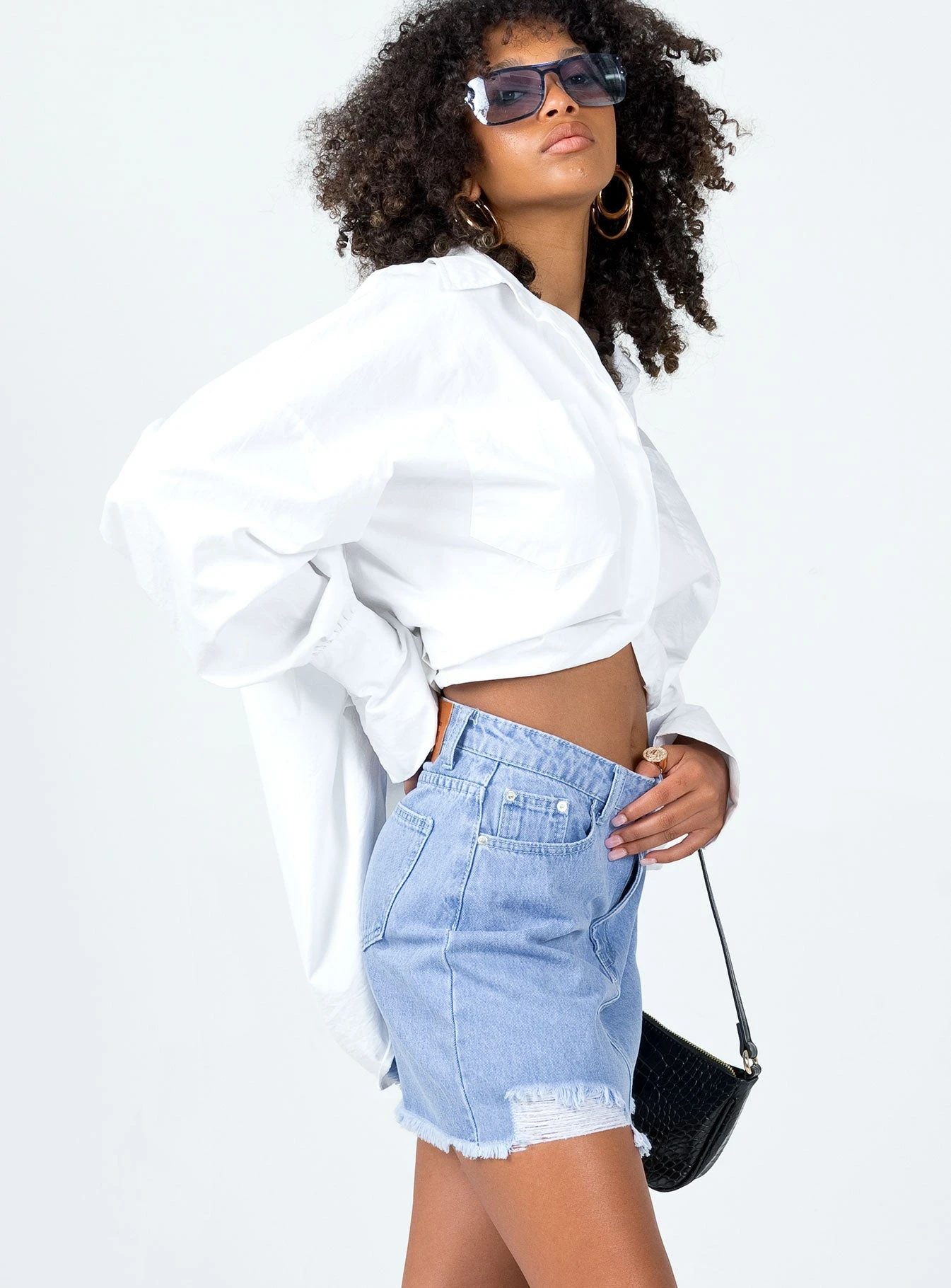 Princess Polly Giannia Denim Mini Skirt 3 Princess Polly Giannia Denim Mini Skirt - Image 3