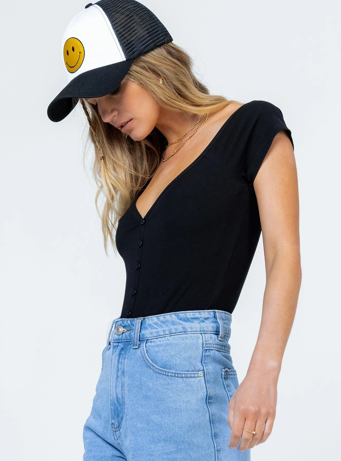 Princess Polly Wayne Bodysuit Black 3 Princess Polly Wayne Bodysuit Black - Image 3