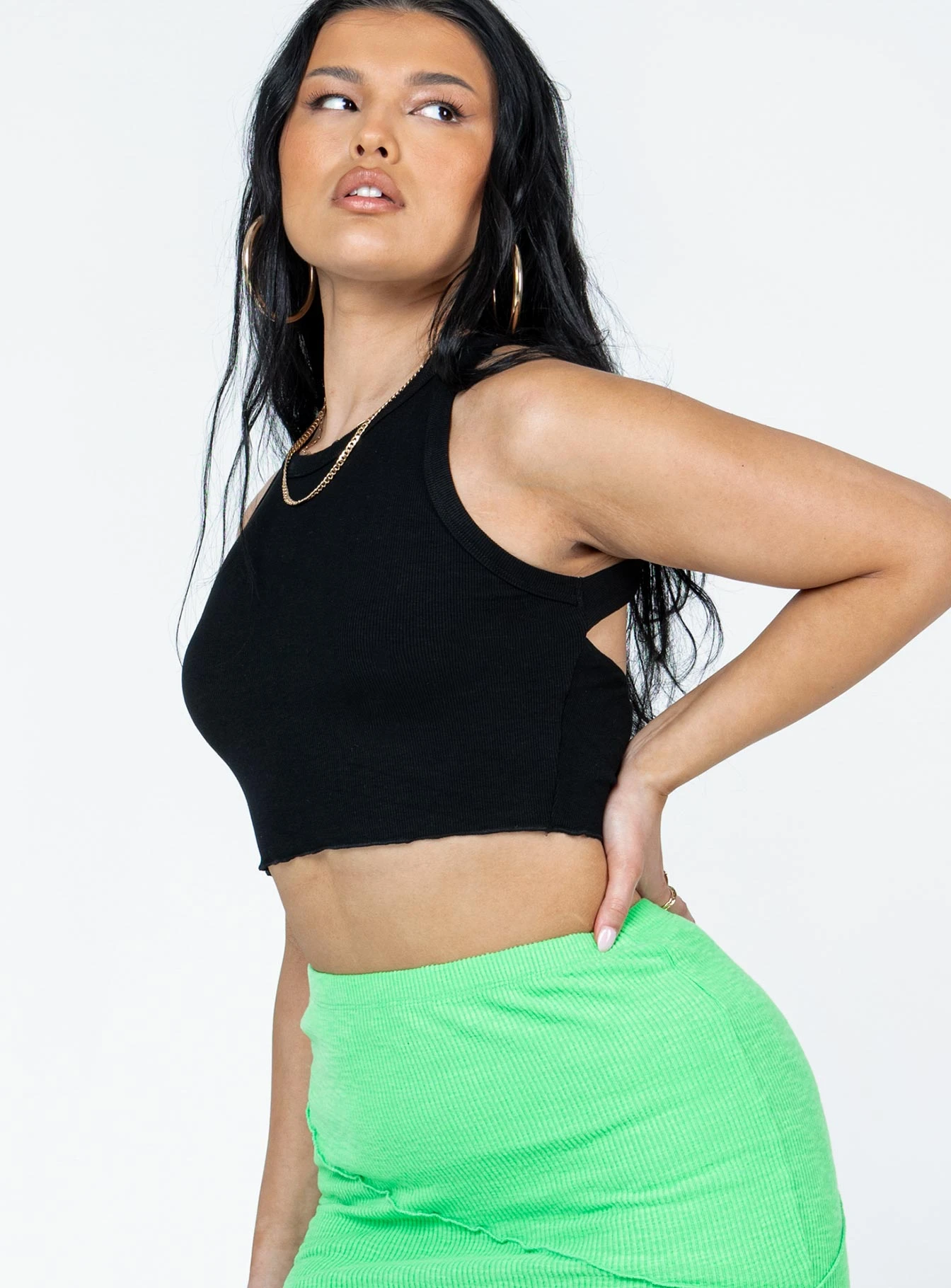 Princess Polly Reynor Top Black 3 Princess Polly Reynor Top Black - Image 3