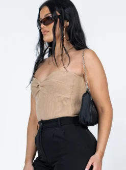 Princess Polly Kallista Bodysuit Beige -Femme Flair 3 modelinfo alicia us8 bf1a8459 99c9 4964 9392 1827e8f3f86e