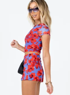 Princess Polly Bold Move Mini Skirt Navy Floral 9 Princess Polly Bold Move Mini Skirt Navy Floral -Femme Flair 3 modelinfo emma us2 2fae99e1 020d 4080 8d6a 42d634633119