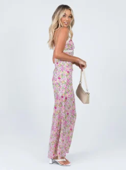 Princess Polly Emily Maxi Dress Pink Floral 8 Princess Polly Emily Maxi Dress Pink Floral -Femme Flair 3 modelinfo emma us2 c65f09bb 2846 4b55 aa49 ecd30db77973