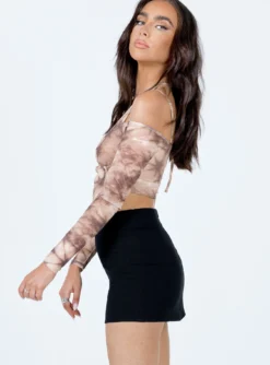 Princess Polly Selby Mini Skirt Black -Femme Flair 3 modelinfo izy US2 f54f5bec 4e15 4472 a581 657f314329ce