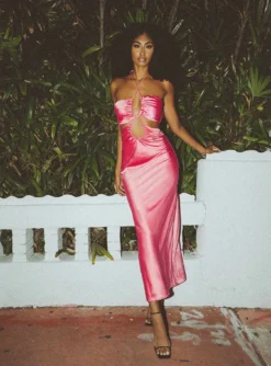 Jagger & Stone Ruby Maxi Dress Fuschia -Femme Flair 3 0e7c6283 3988 4f72 8101 5fe078539a8a