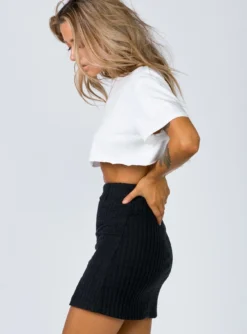 Princess Polly Human Movement Mini Skirt Black -Femme Flair 3 149 250