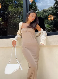 Princess Polly Charm Strapless Maxi Dress Brown 17 Princess Polly Charm Strapless Maxi Dress Brown -Femme Flair 3 9cfd6247 0f9c 441e 871b dfbc328374b8