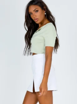 Princess Polly The Lola Mini Skirt White 14 Princess Polly The Lola Mini Skirt White -Femme Flair 3 b33ef91e 25d9 449e 9707 6ddbeb5d2e05