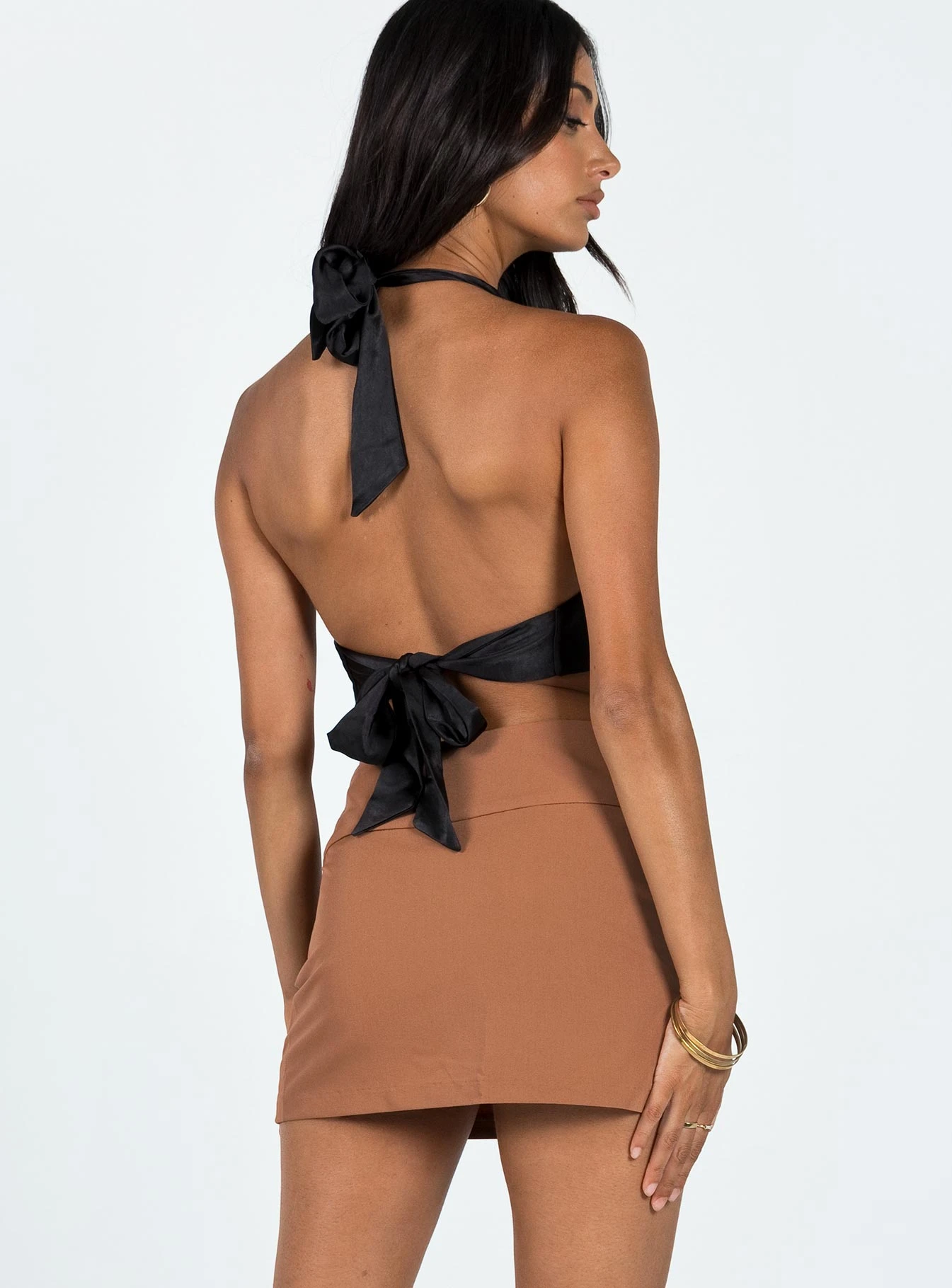 Princess Polly Minnie Micro Skirt Rust 5 Princess Polly Minnie Micro Skirt Rust - Image 5