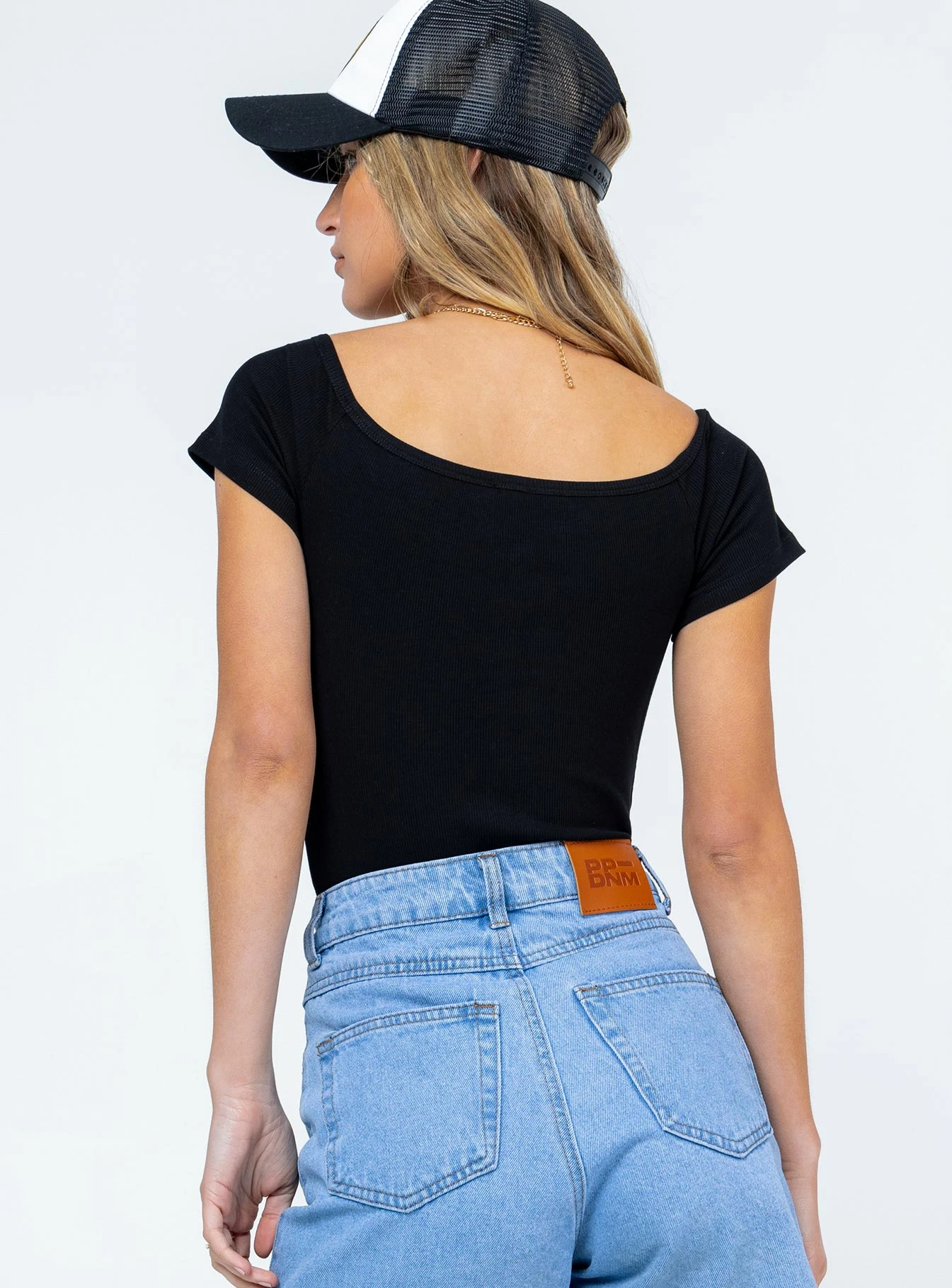 Princess Polly Wayne Bodysuit Black 4 Princess Polly Wayne Bodysuit Black - Image 4