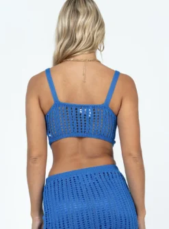 Princess Polly Hervey Top Blue -Femme Flair 4 modelinfo anni us2 1f9c6189 db37 4a94 97c3 520dfde2994e