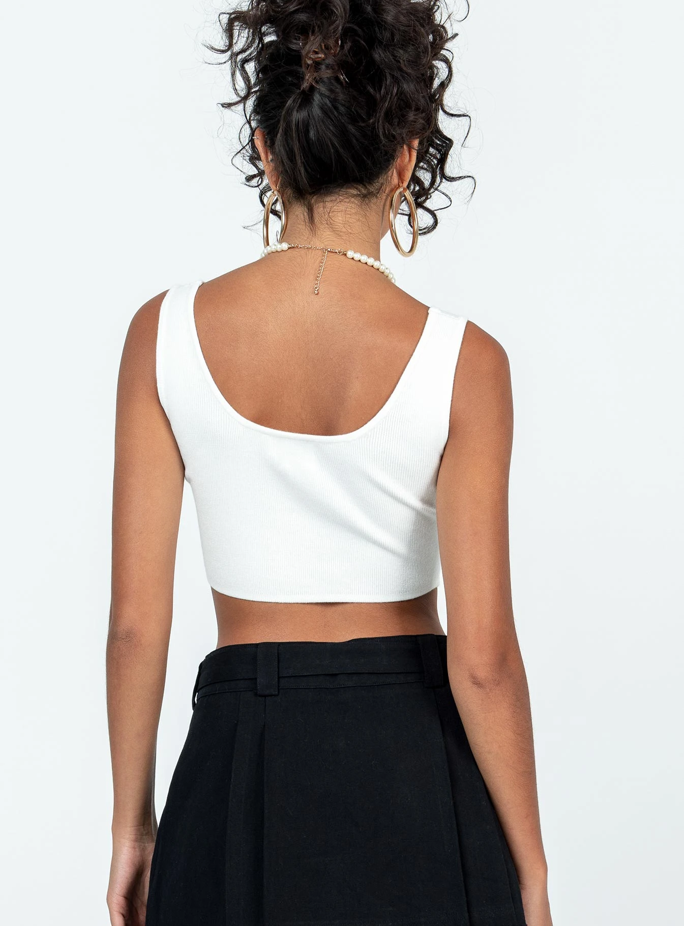 Princess Polly Josette Top White 5 Princess Polly Josette Top White - Image 5