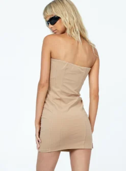 Princess Polly Dionne Mini Dress Beige -Femme Flair 4 modelinfo beanie us0 61d49def 325c 4165 9a02 ed90f7d989d5