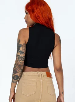 Princess Polly Emalda Top Black -Femme Flair 4 modelinfo chlo us4 6fc8acdd db48 462d 8e98 8bd417c1f254