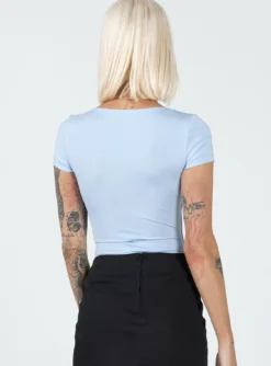 Chavis Bodysuit Blue -Femme Flair 4 modelinfo emma leigh us4 e081b53d 585b 4f6f bae6 a257ce30cd68