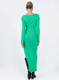 Princess Polly Herald Long Sleeve Midi Dress Sage -Femme Flair 4 modelinfo kiana us2 0f5bbf01 b8f3 4d46 87f8 49330be64d0b