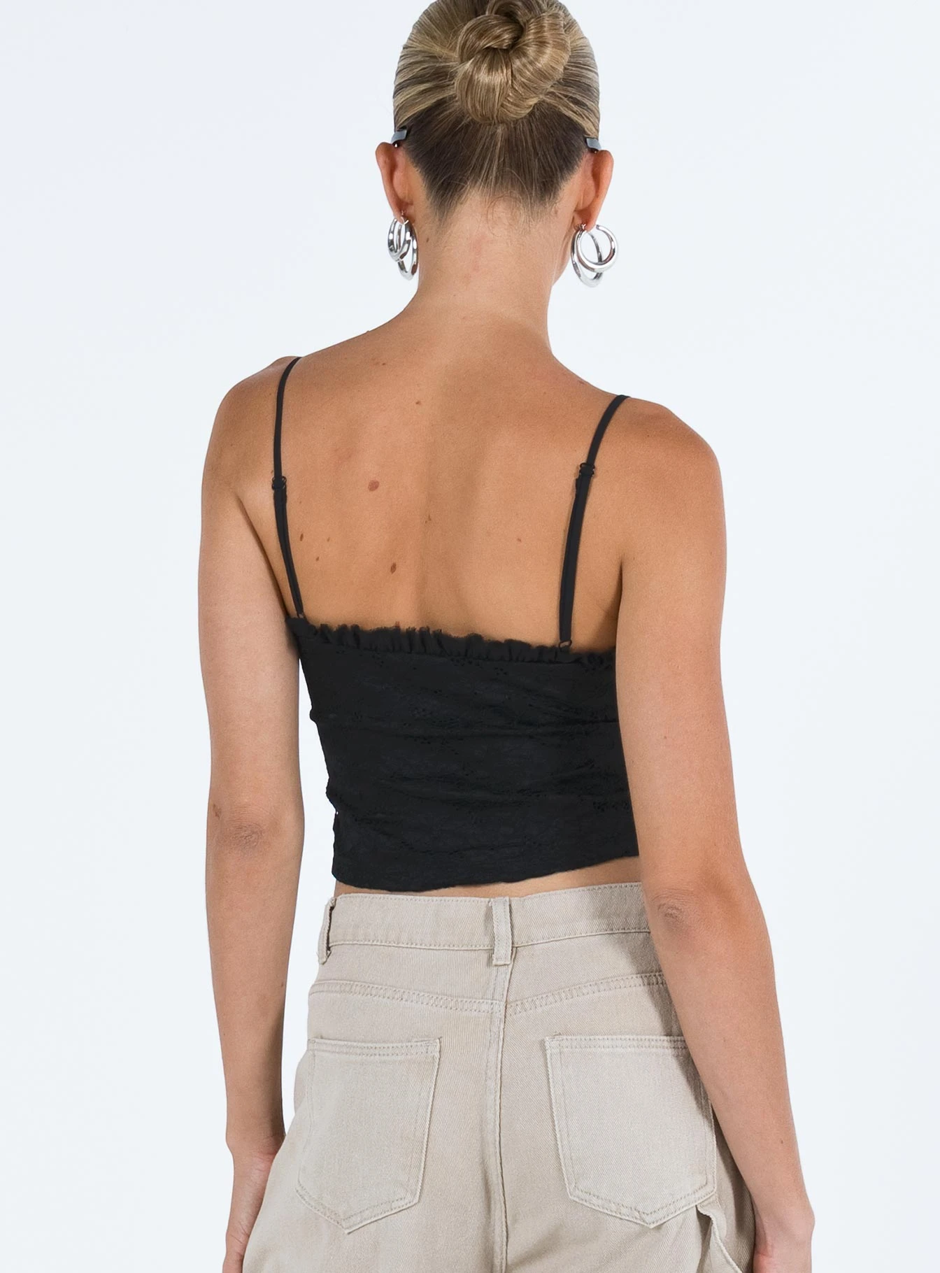 Princess Polly Marloe Top Black 5 Princess Polly Marloe Top Black - Image 5