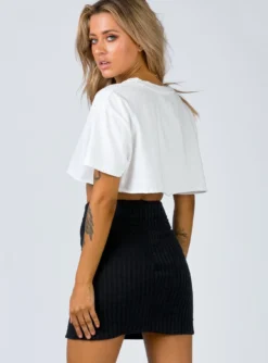 Princess Polly Human Movement Mini Skirt Black -Femme Flair 4 126 228