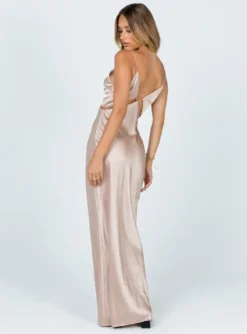 Princess Polly Larsa Maxi Dress Champagne 9 Princess Polly Larsa Maxi Dress Champagne -Femme Flair 4 51096e84 ed66 4b88 bb4b 93205d958743