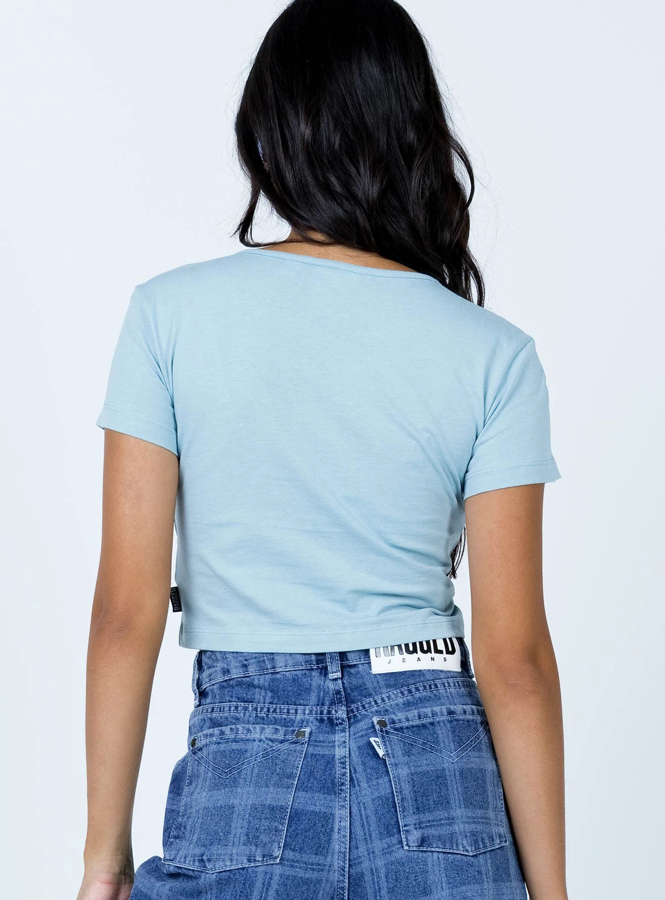 The Ragged Priest Breathe Tee Blue 4 The Ragged Priest Breathe Tee Blue - Image 4