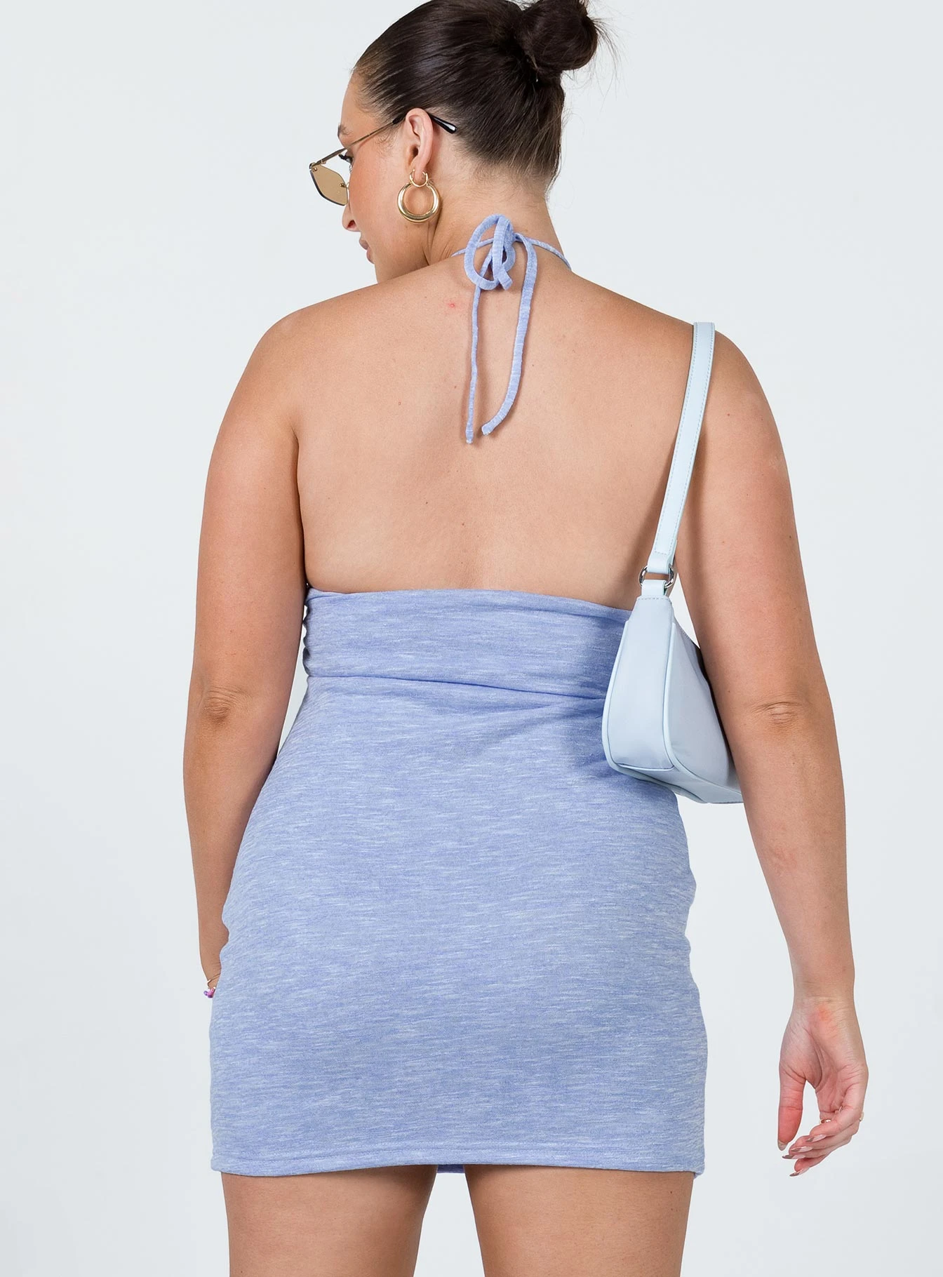 Princess Polly Jayda Mini Dress Blue 5 Princess Polly Jayda Mini Dress Blue - Image 5