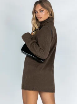 Princess Polly Zahara Mini Dress Brown -Femme Flair 4 7998fef5 0ba6 42bb 9f0f 2b1dcaa3a6e4