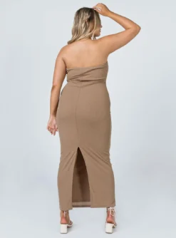 Princess Polly Charm Strapless Maxi Dress Brown 14 Princess Polly Charm Strapless Maxi Dress Brown -Femme Flair 4 82c9565f dff7 4e03 9d64 ff061f261dec