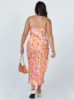 Princess Polly Zamora Maxi Dress Orange / Pink -Femme Flair 4 9b248ab3 dfe6 4110 9332 0269ac2e9e10