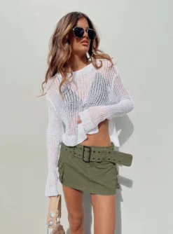 Princess Polly Iconic Cargo Mini Skirt Khaki 16 Princess Polly Iconic Cargo Mini Skirt Khaki -Femme Flair 5 modelinfo elise us2 996df0a4 ab94 424f 81fe d220bd42f7b9