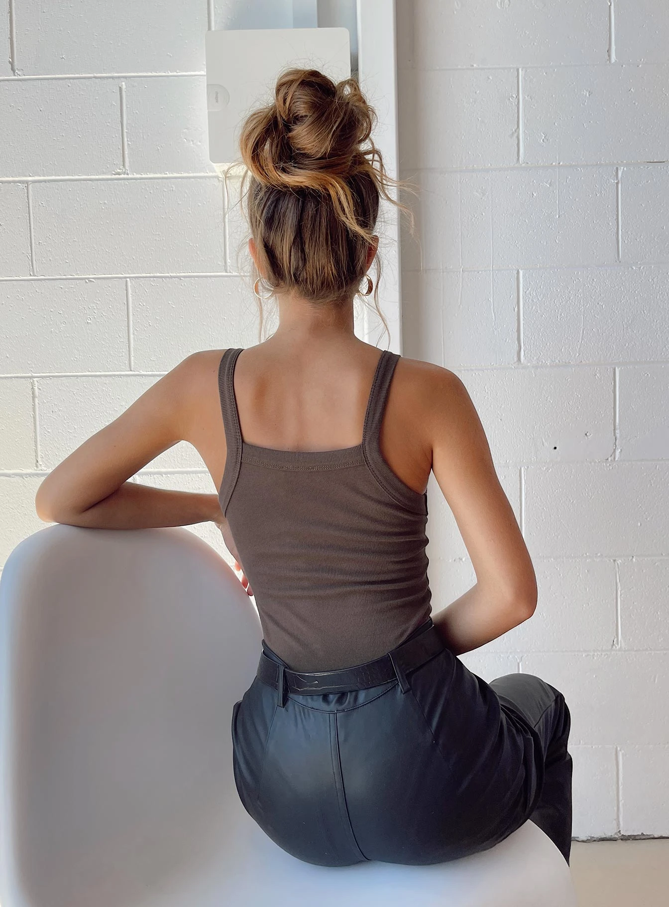 Lindsey Bodysuit Brown 5 Lindsey Bodysuit Brown - Image 5