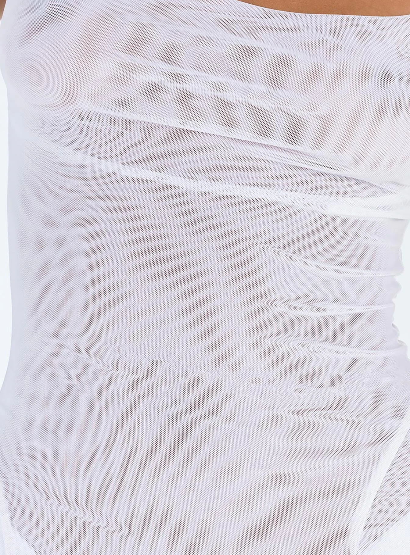 Sikora Vintage Maxi Dress White 6 Sikora Vintage Maxi Dress White - Image 6