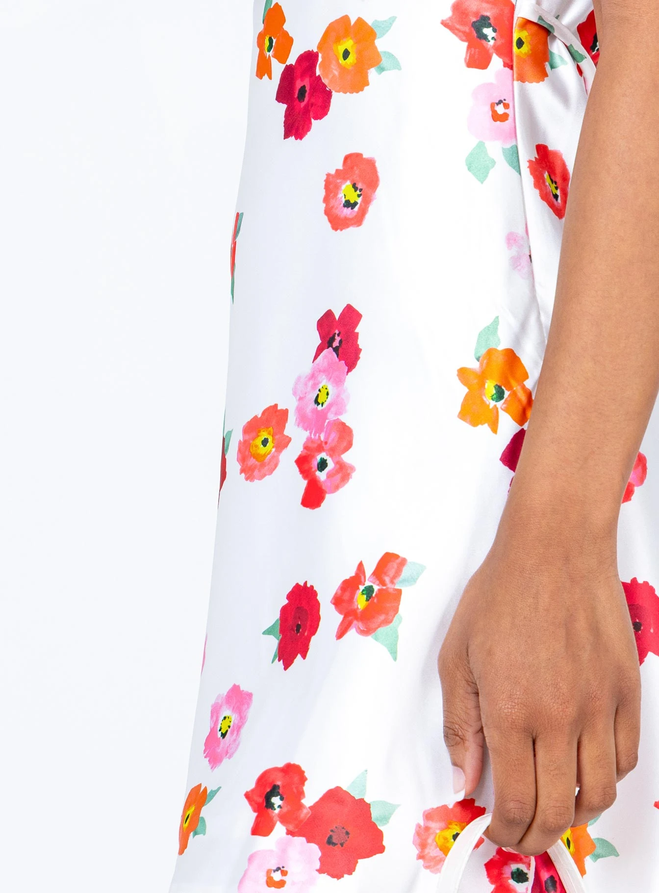 Princess Polly Nellie Mini Dress White Floral 6 Princess Polly Nellie Mini Dress White Floral - Image 6