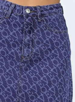 Princess Polly Love Denim Mini Skirt -Femme Flair 5 cea14619 5793 49ea 957c d2f3bba6f8a7