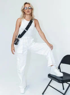 Princess Polly Evermore Bodysuit White -Femme Flair 6 modelinfo Michaela us2 487a21f9 8c94 4fe9 ac02 c4db5bf19637