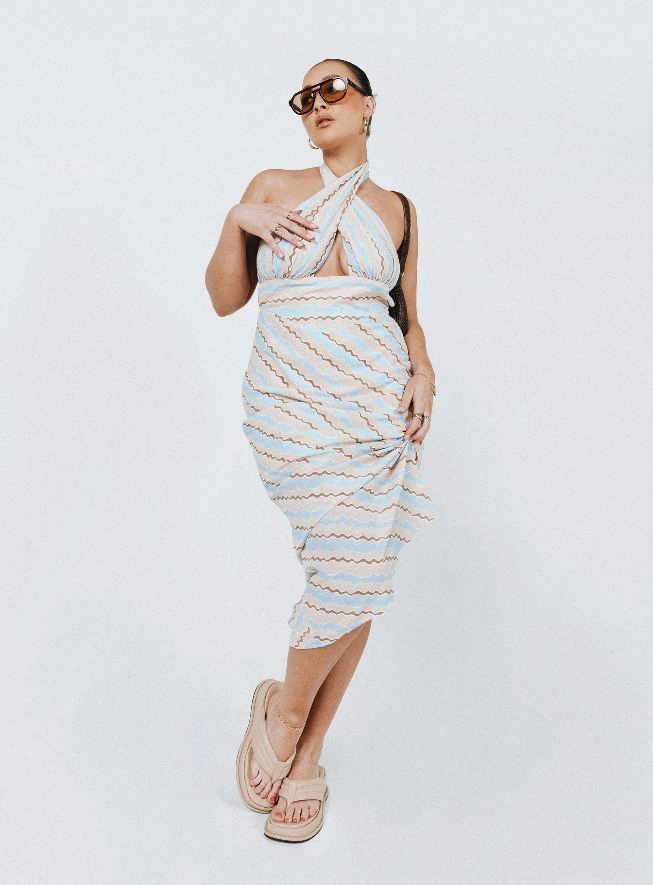 Princess Polly Alessia Maxi Dress Blue Multi 7 Princess Polly Alessia Maxi Dress Blue Multi - Image 7